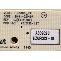 BOTON DE ENCENDIDO VIZIO 48.76N18.011 / MODELO E480I-B2